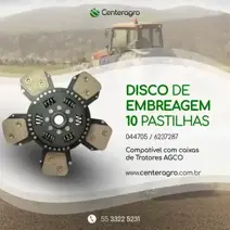 Disco de embreagem 10 Pastilhas