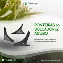 Ponteiras do sulcador de adubo 