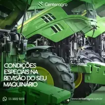 Condições  especiais na  revisão do seu  maquinário