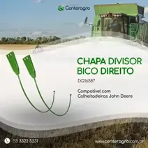 Chapa divisor bico direito 