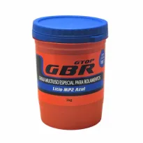 Graxa GTOP/GBR de Lítio MP2 Azul (1KG) - GBR1KG